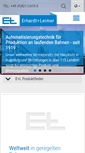 Mobile Screenshot of erhardt-leimer.de